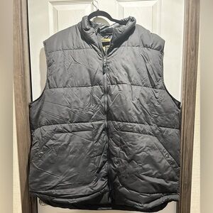 The Foundry Supply Co. Charcoal Puffer Vest